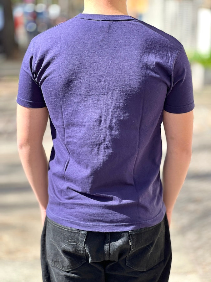 UES - " RAMAYANA " CREW-NECK T-SHIRT - Navy