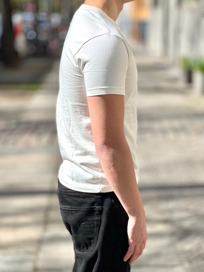" RAMAYANA " CREW-NECK T-SHIRT - White