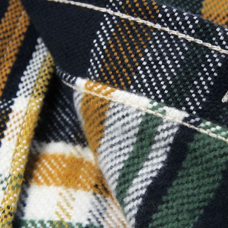 UES - 14.5oz Heavy Flannel Shirt - 502154_05 Navy