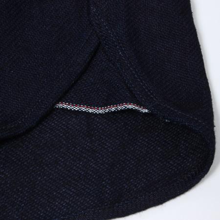 UES - 14.5oz Heavy Flannel Shirt - Selvedge - Indigo - 501655