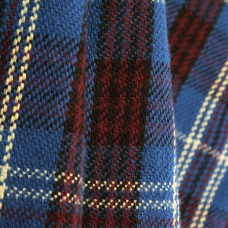 UES - 14.5oz Heavy Flannel Shirt - 502151_07 Blue