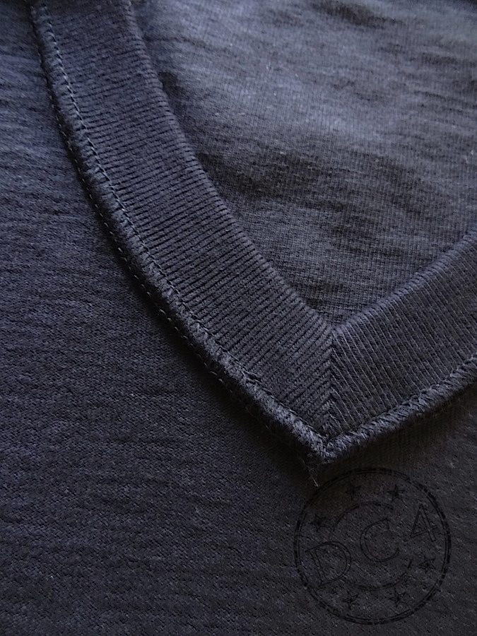 ŌNO - garments - Tsuriami-ki - Loopwheeled - V-Neck T-Shirt
