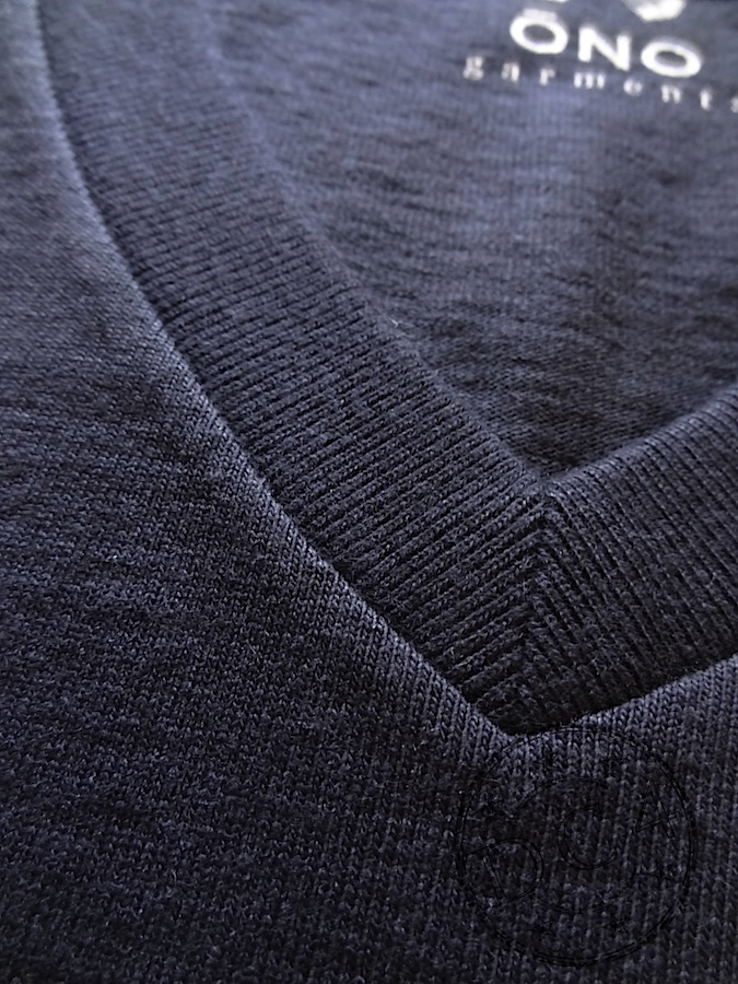ŌNO - garments - Tsuriami-ki - Loopwheeled - V-Neck T-Shirt