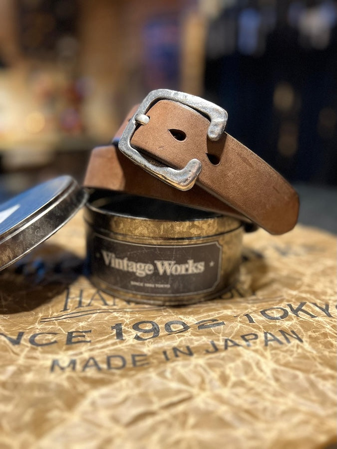 DH5536 Bronze - Handmade Belt - Brown Leather