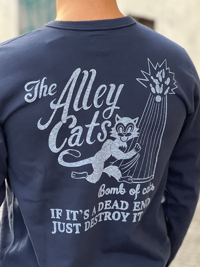 West Ride - “ ALLEY CATS ” - Heavyweight Long Sleeve Tee