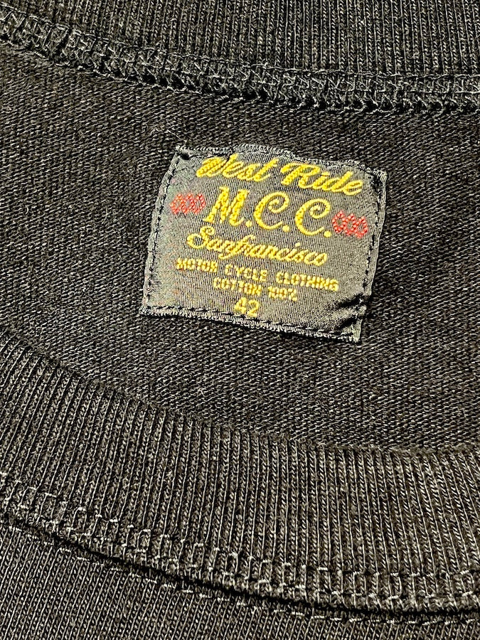 West Ride - “ WESTERN SNAKE ” - Heavyweight T-Shirt - Black