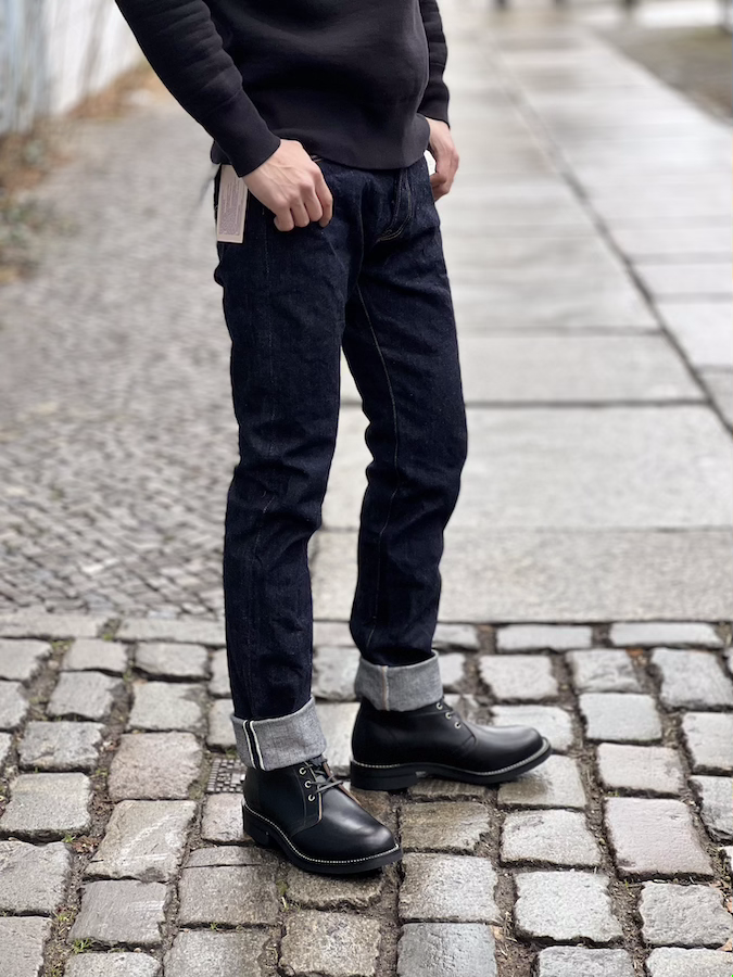 THE FLAT HEAD - 3002 - Tight Tapered - 14.5oz Selvedge Denim - U.S. Texas Cotton