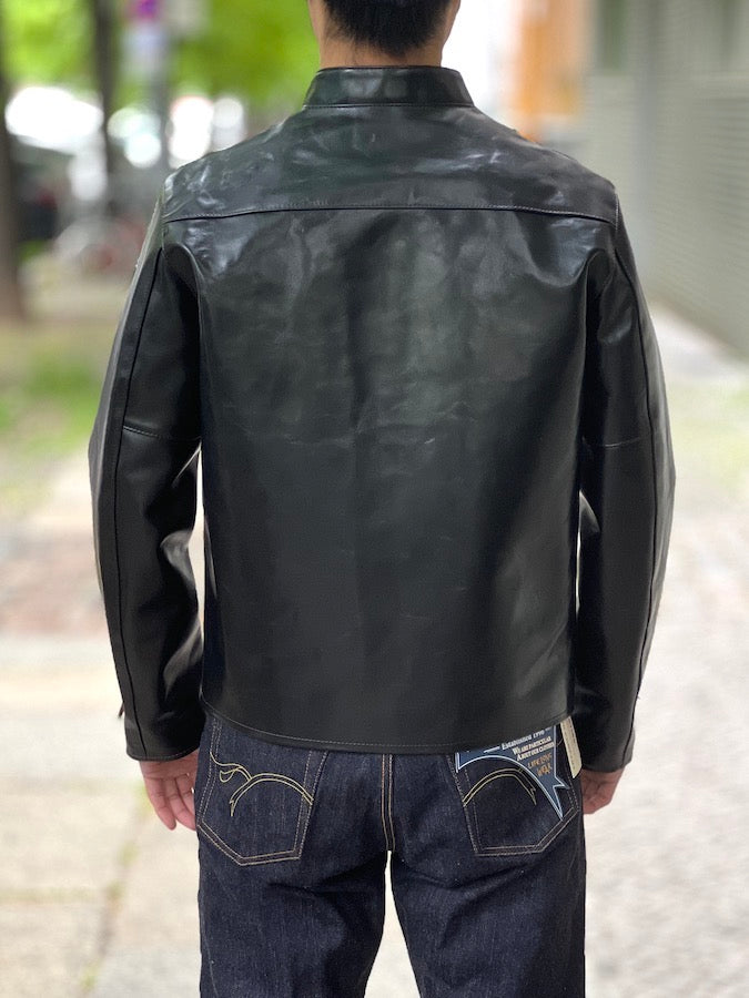 VINTAGE Horsehide Light - Single Riders Jacket - PR-64 - Black