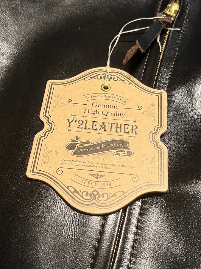 VINTAGE Horsehide Light - Single Riders Jacket - PR-64 - Black