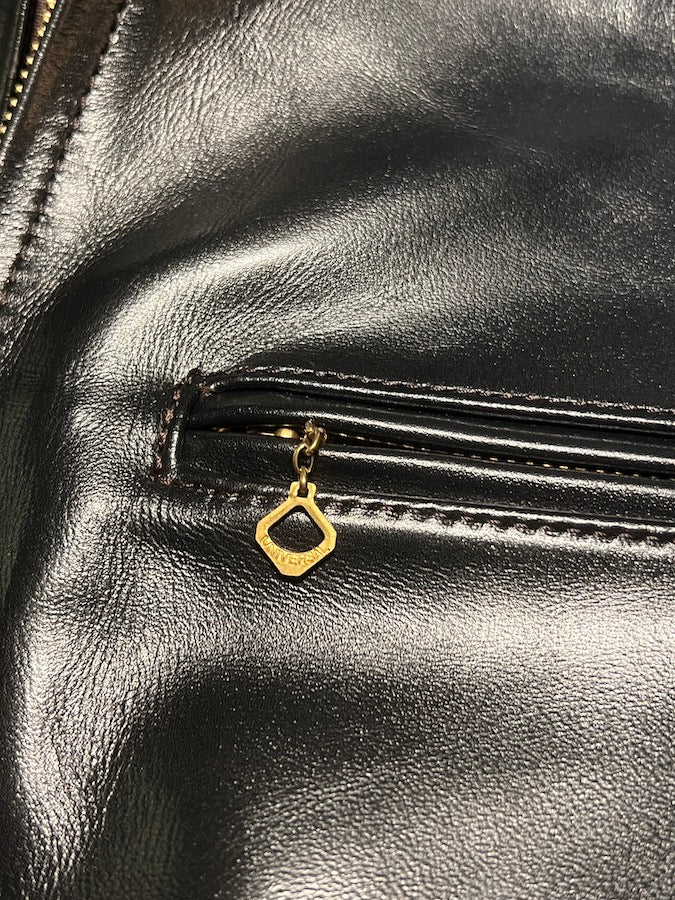 VINTAGE Horsehide Light - Single Riders Jacket - PR-65 - Black