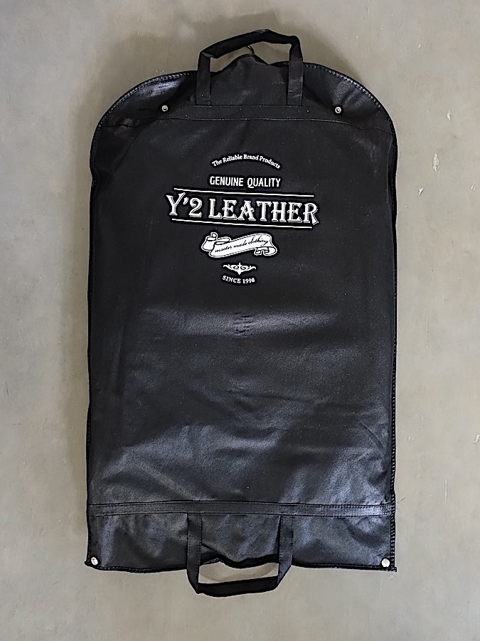 Y'2 LEATHER - Steer Oil Leather - WESTERN SHIRT - SS-013 - Black
