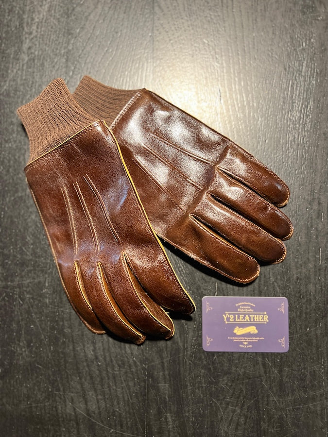 A-10 GLOVES - PULL UP HORSE - BROWN