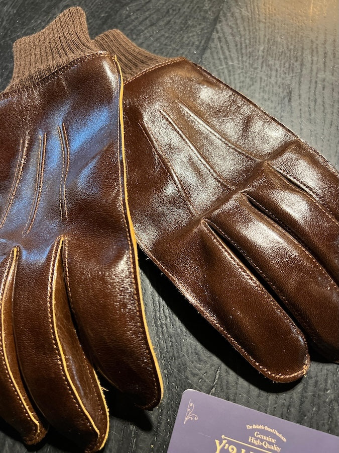 A-10 GLOVES - PULL UP HORSE - BROWN