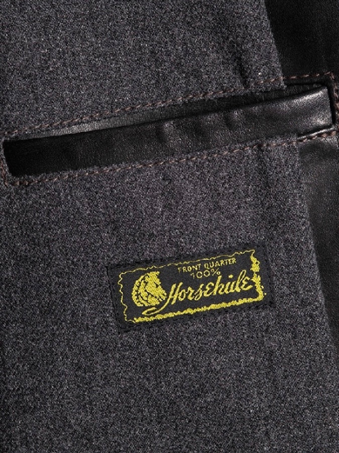 Y'2 LEATHER - ECO Horsehide CAR COAT - EC-77 - Black