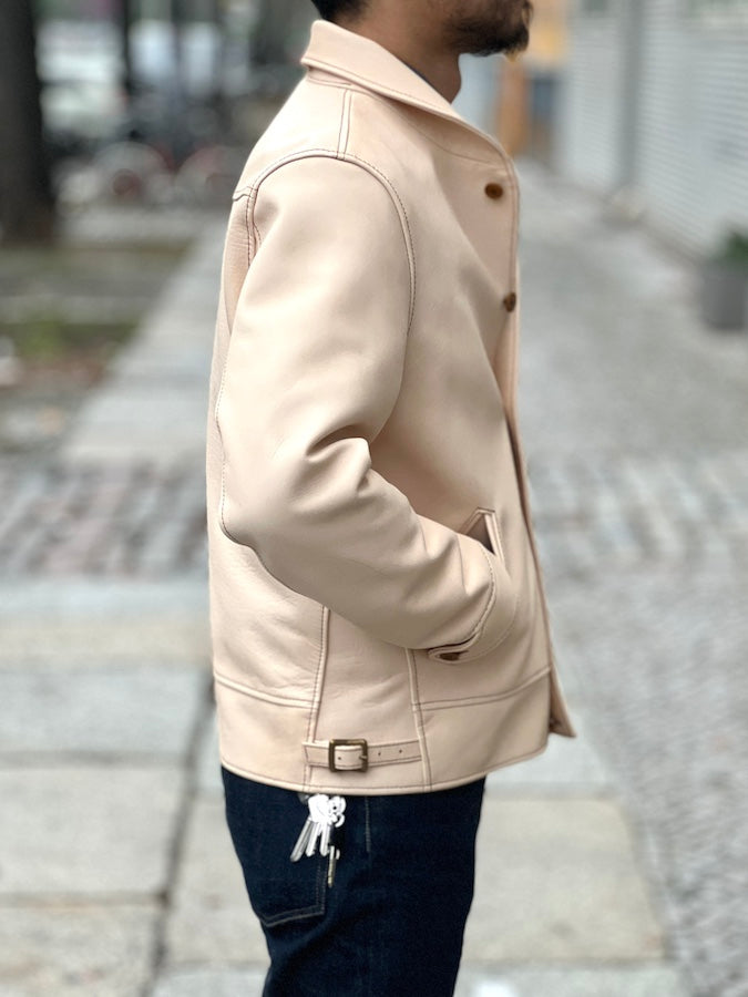 Y'2 LEATHER - EB-143 - SADDLE HORSE COSSACK JACKET - Natural