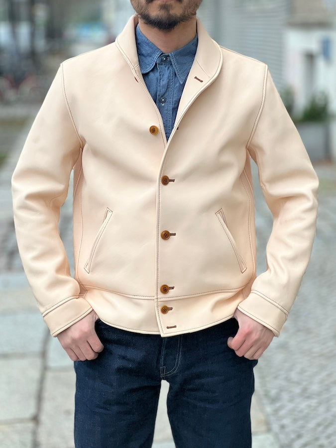 Y'2 LEATHER - EB-143 - SADDLE HORSE COSSACK JACKET - Natural