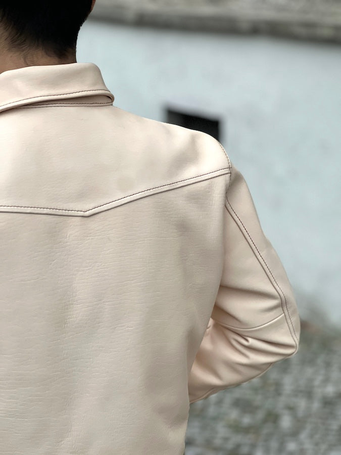 Y'2 LEATHER - EB-143 - SADDLE HORSE COSSACK JACKET - Natural