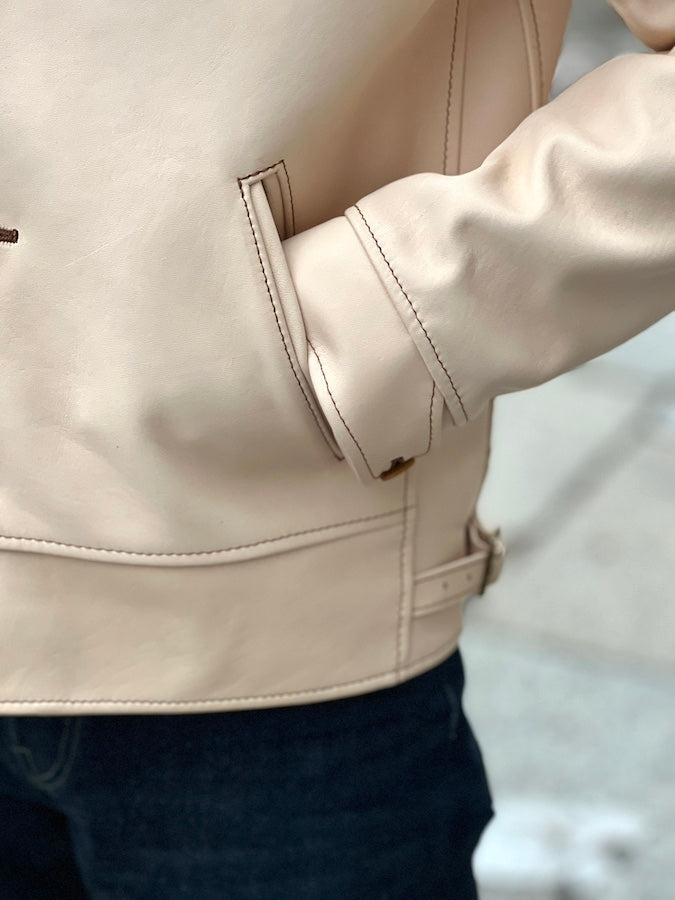 Y'2 LEATHER - EB-143 - SADDLE HORSE COSSACK JACKET - Natural