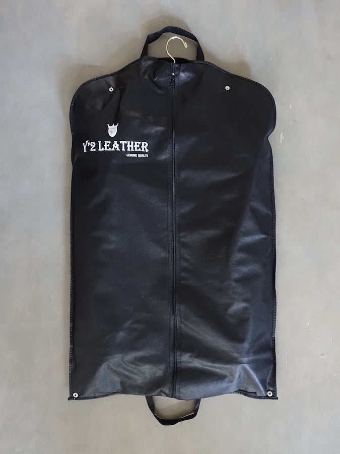 Y'2 LEATHER - Aniline Horsehide - COSSACK Leather Jacket - Black