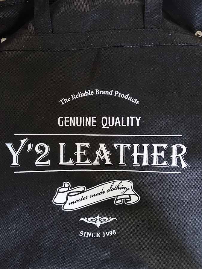 Y'2 LEATHER - Steer Oil Leather - WESTERN SHIRT - SS-013 - Brown