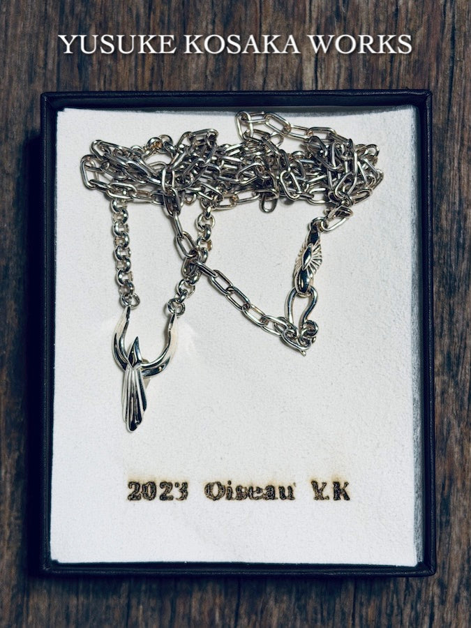 YUSUKE KOSAKA WORKS "OISEAU" SILVER - 70cm NECKLACE