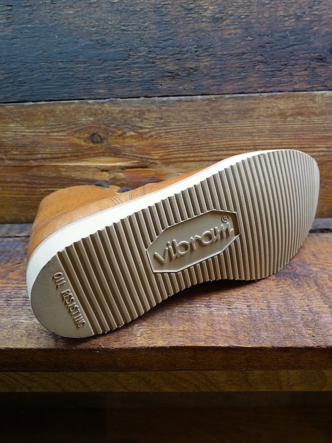 ZERROWS - BONEAKERS LINE - SW6 Boots - Brown OILED SCRATCH Leather - 6 inch Height