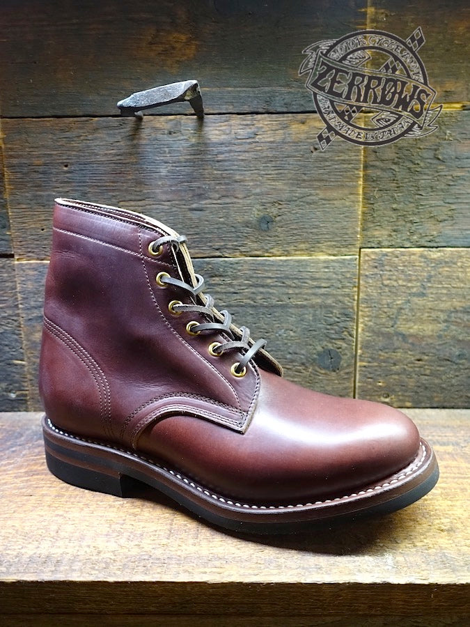 ZERROWS - BONEAKERS LINE - SW6 Boots - Timber HORWEEN CHROMEXCEL Leather - 6 inch Height