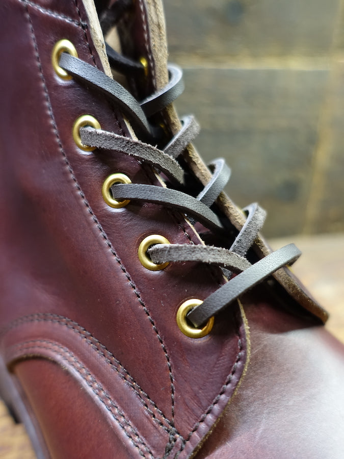 ZERROWS - BONEAKERS LINE - SW6 Boots - Timber HORWEEN CHROMEXCEL Leather - 6 inch Height
