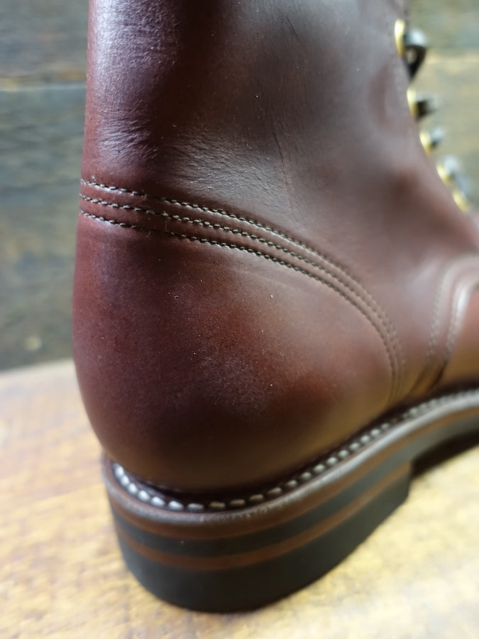 ZERROWS - BONEAKERS LINE - SW6 Boots - Timber HORWEEN CHROMEXCEL Leather - 6 inch Height