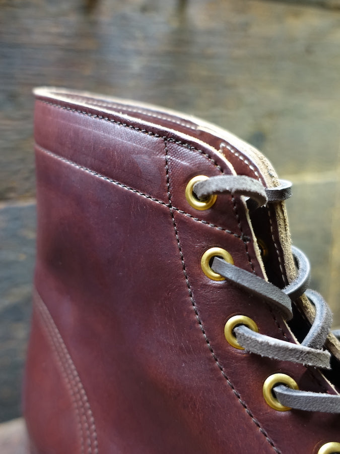 ZERROWS - BONEAKERS LINE - SW6 Boots - Timber HORWEEN CHROMEXCEL Leather - 6 inch Height