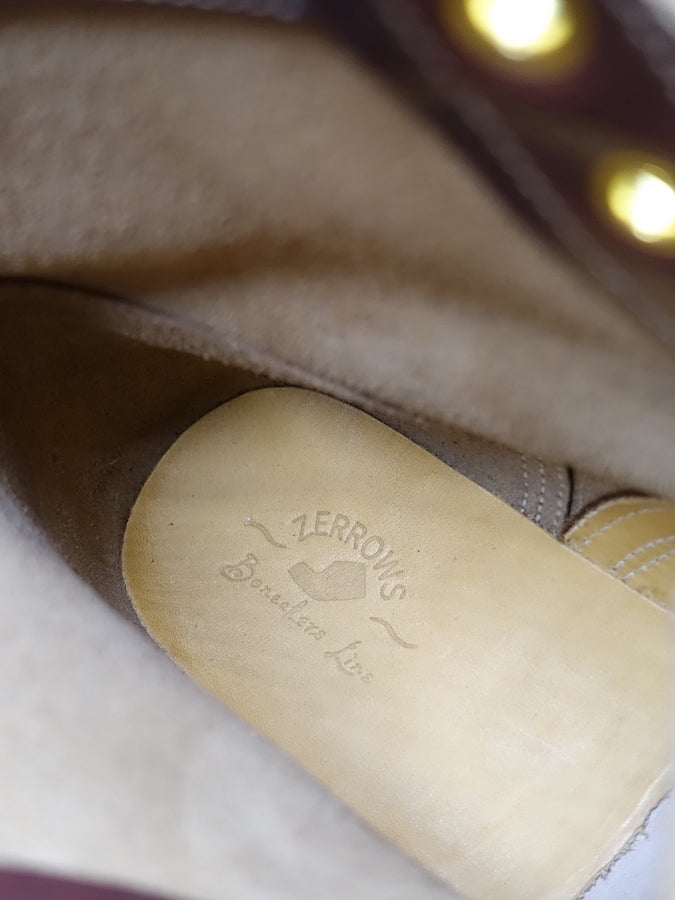 ZERROWS - BONEAKERS LINE - SW6 Boots - Timber HORWEEN CHROMEXCEL Leather - 6 inch Height