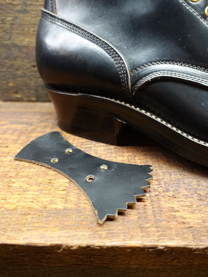 ZERROWS - CUSTOM - STANDARD Boots - Black HORWEEN CHROMEXCEL Leather - 5 inch Height