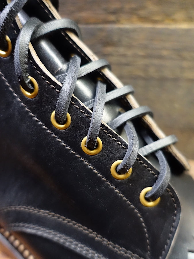 ZERROWS - CUSTOM - STANDARD Boots - Black HORWEEN CHROMEXCEL Leather - 5 inch Height