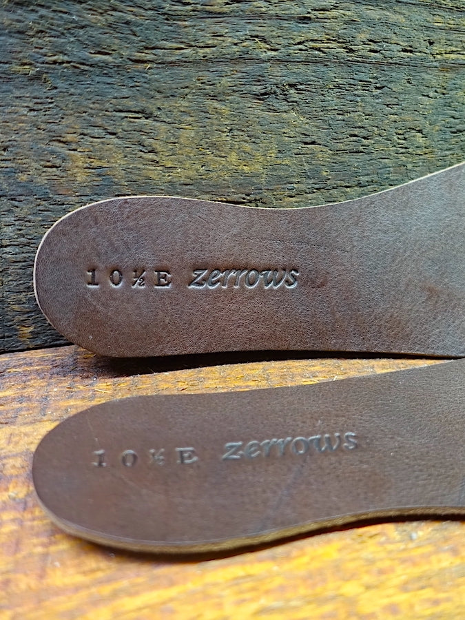 ZERROWS - CUSTOM - TYPE ONE Engineer Boots - Black Premium HORSEBUTT Leather - 10 inch Height