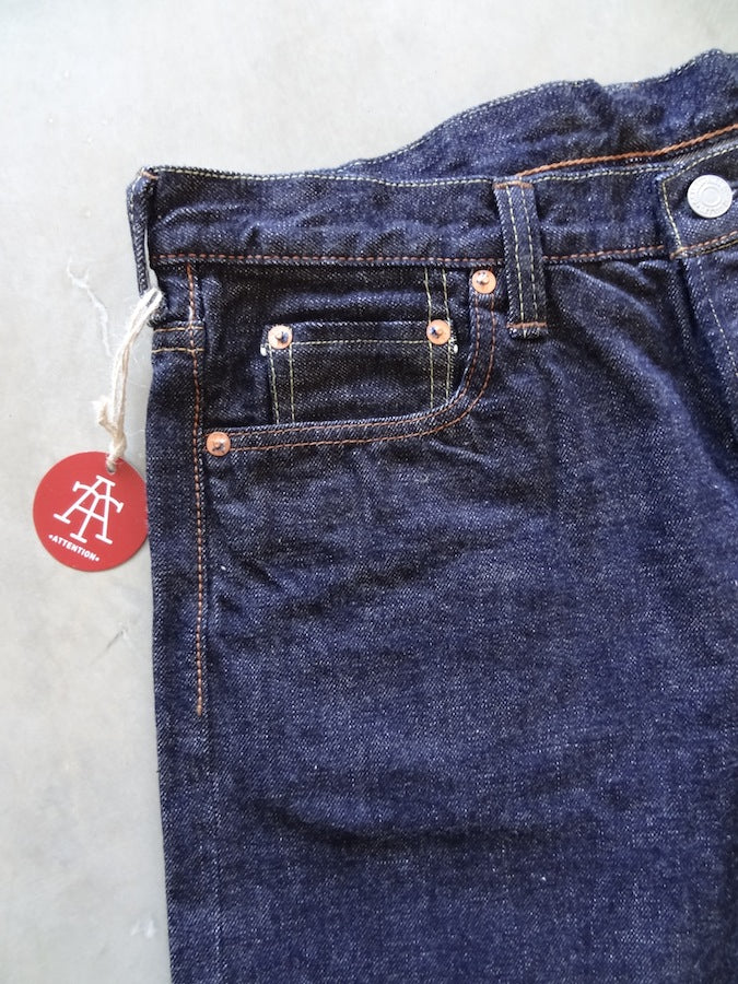 1109XX - Slim Straight - 15.5 oz Selvedge Denim - One Washed