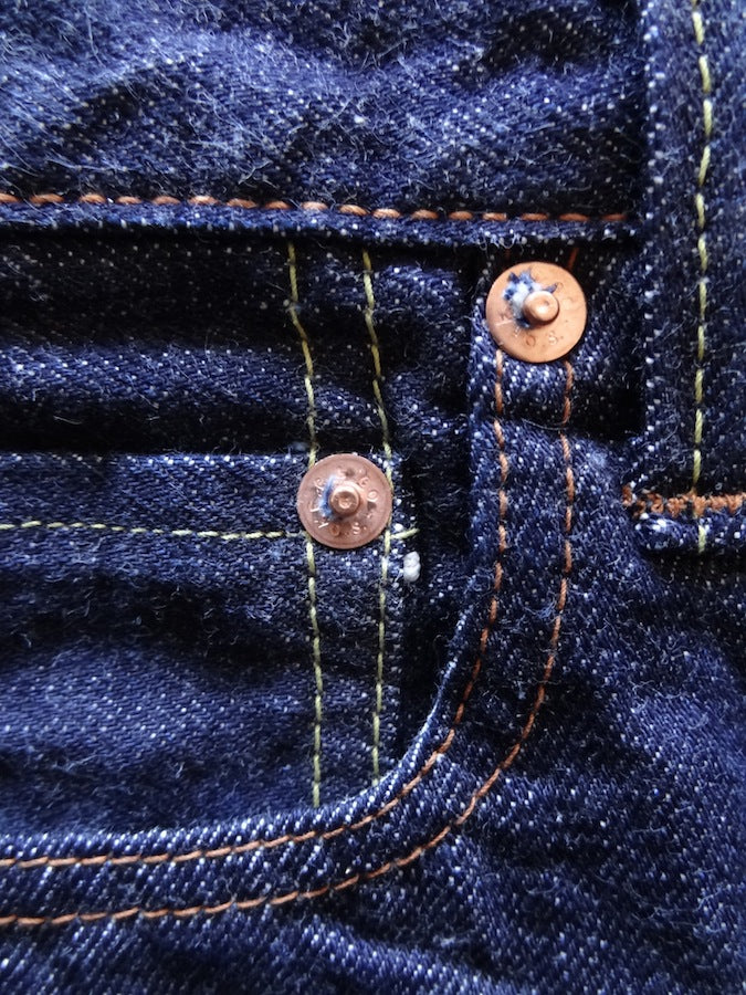 1109XX - Slim Straight - 15.5 oz Selvedge Denim - One Washed