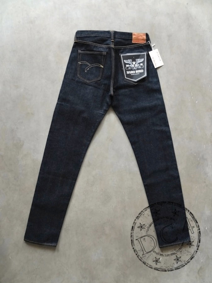 HARD BIRD - 14.5oz Selvedge Denim - U.S. Texas Cotton - Tapered Cut - Produced by *The Flat Head*