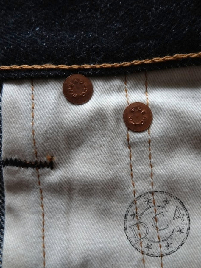 HARD BIRD - 14.5oz Selvedge Denim - U.S. Texas Cotton - Tapered Cut - Produced by *The Flat Head*