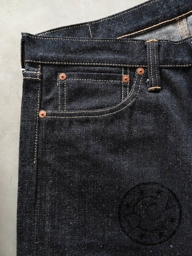 HARD BIRD - 14.5oz Selvedge Denim - U.S. Texas Cotton - Tapered Cut - Produced by *The Flat Head*