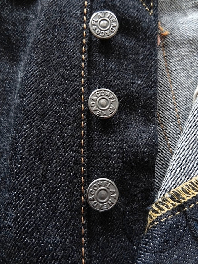 HARD BIRD - 14.5oz Selvedge Denim - U.S. Texas Cotton - Tapered Cut - Produced by *The Flat Head*
