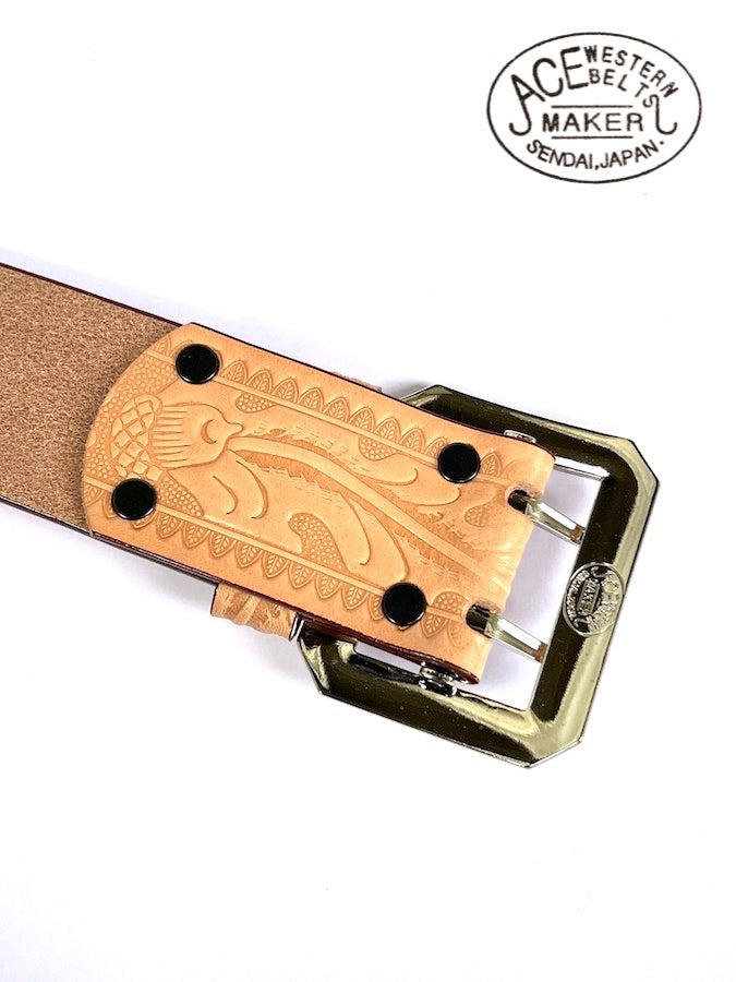 ★ Style No.900B ★ Handmade Vintage Reproduction Cowboy Belt - Russet