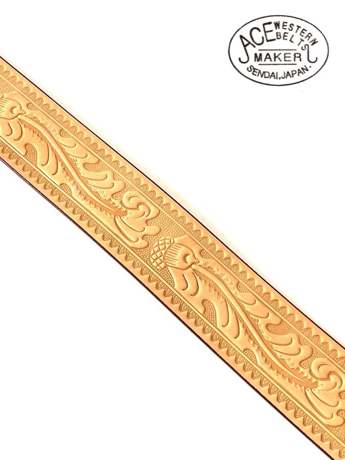 ★ Style No.900B ★ Handmade Vintage Reproduction Cowboy Belt - Russet