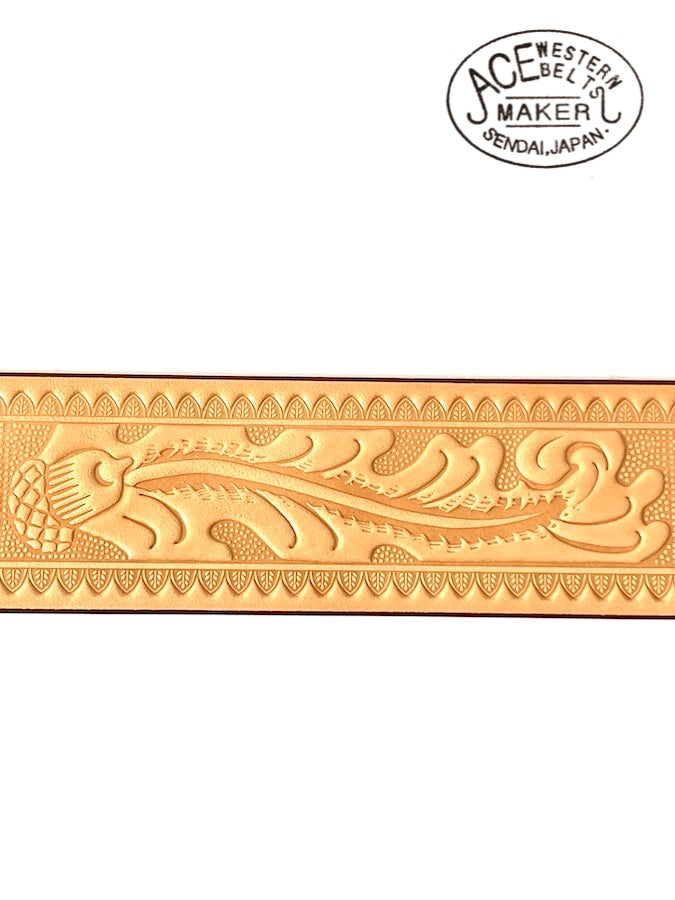 ★ Style No.900B ★ Handmade Vintage Reproduction Cowboy Belt - Russet