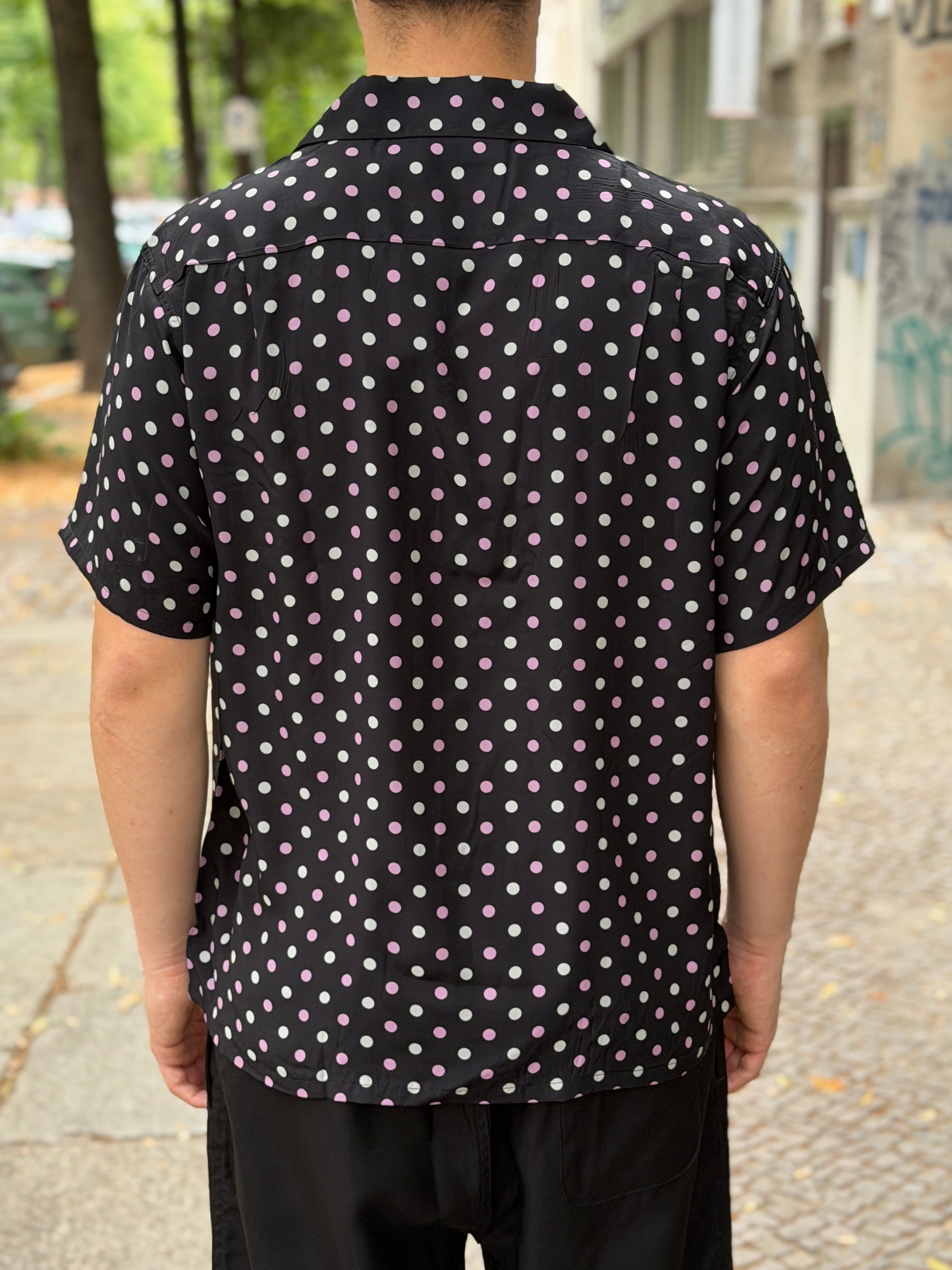 WEARMASTERS - Lot.914 Dual-Dots Rayon Shirt - Black