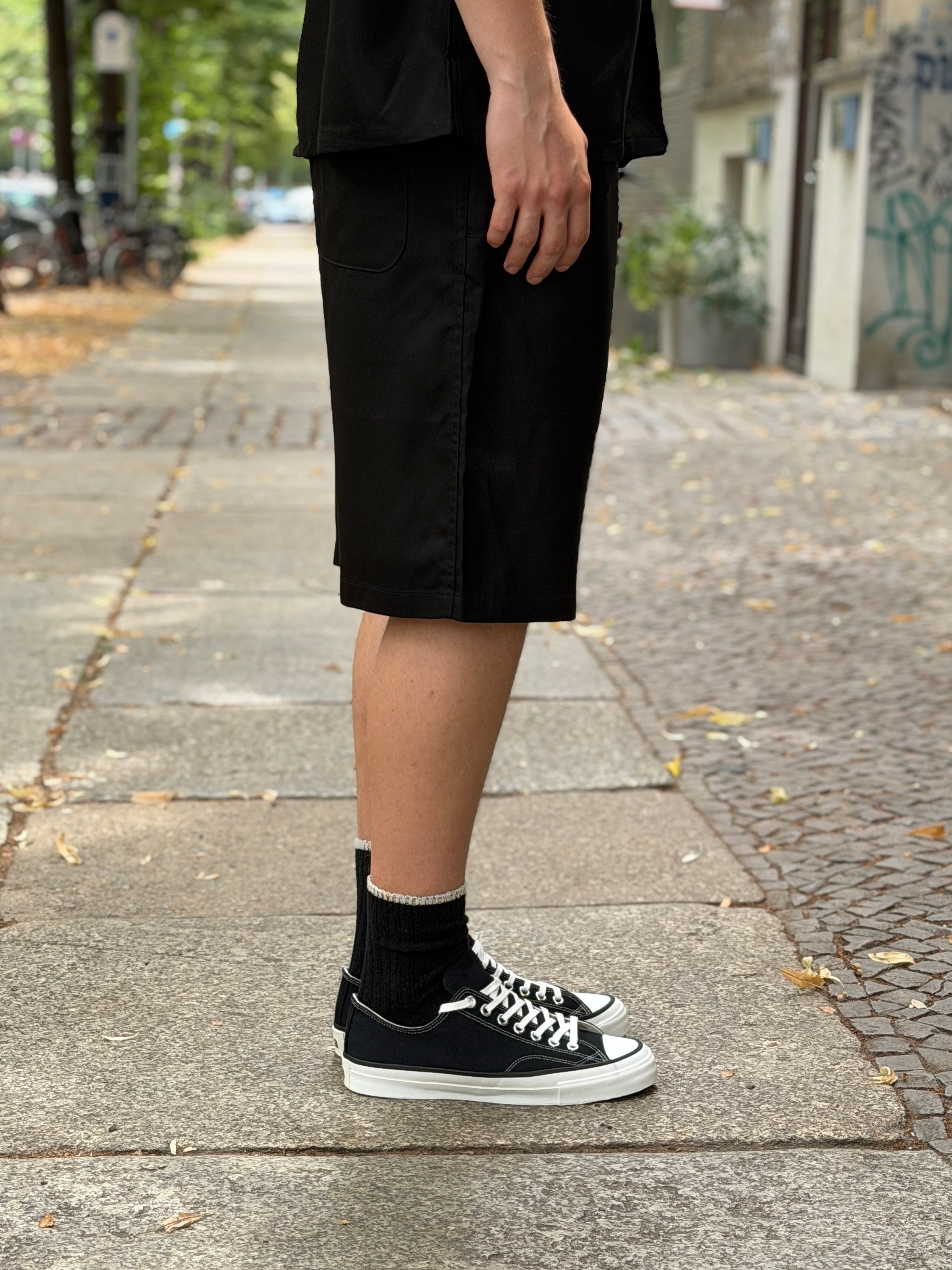 WEARMASTERS - Lot.924 Rayon Shorts -Black