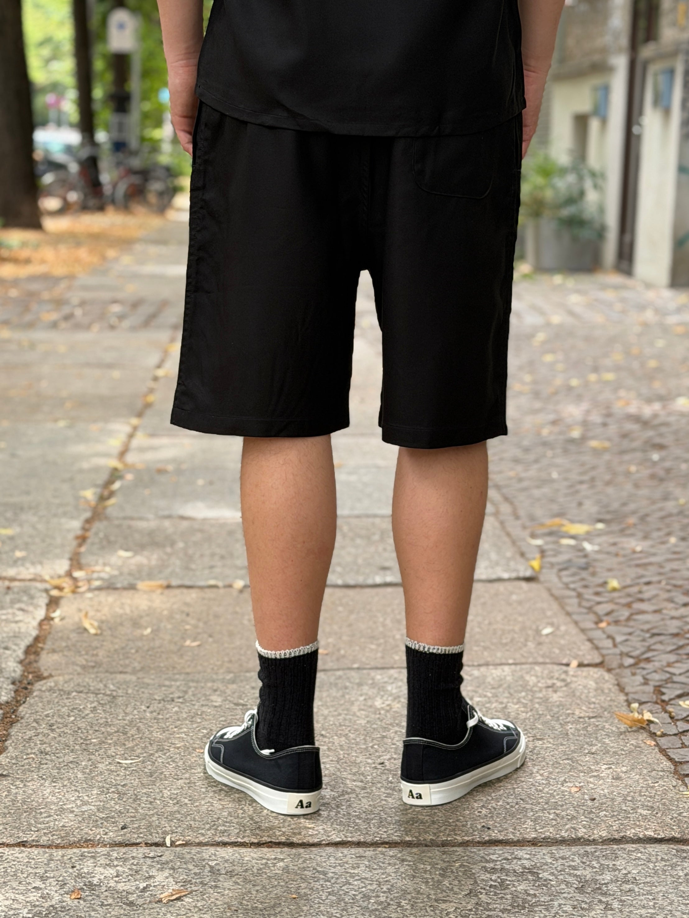 WEARMASTERS - Lot.924 Rayon Shorts -Black