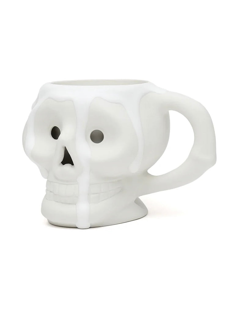 Attractions x 波佐見焼 - SKULL MUG - White