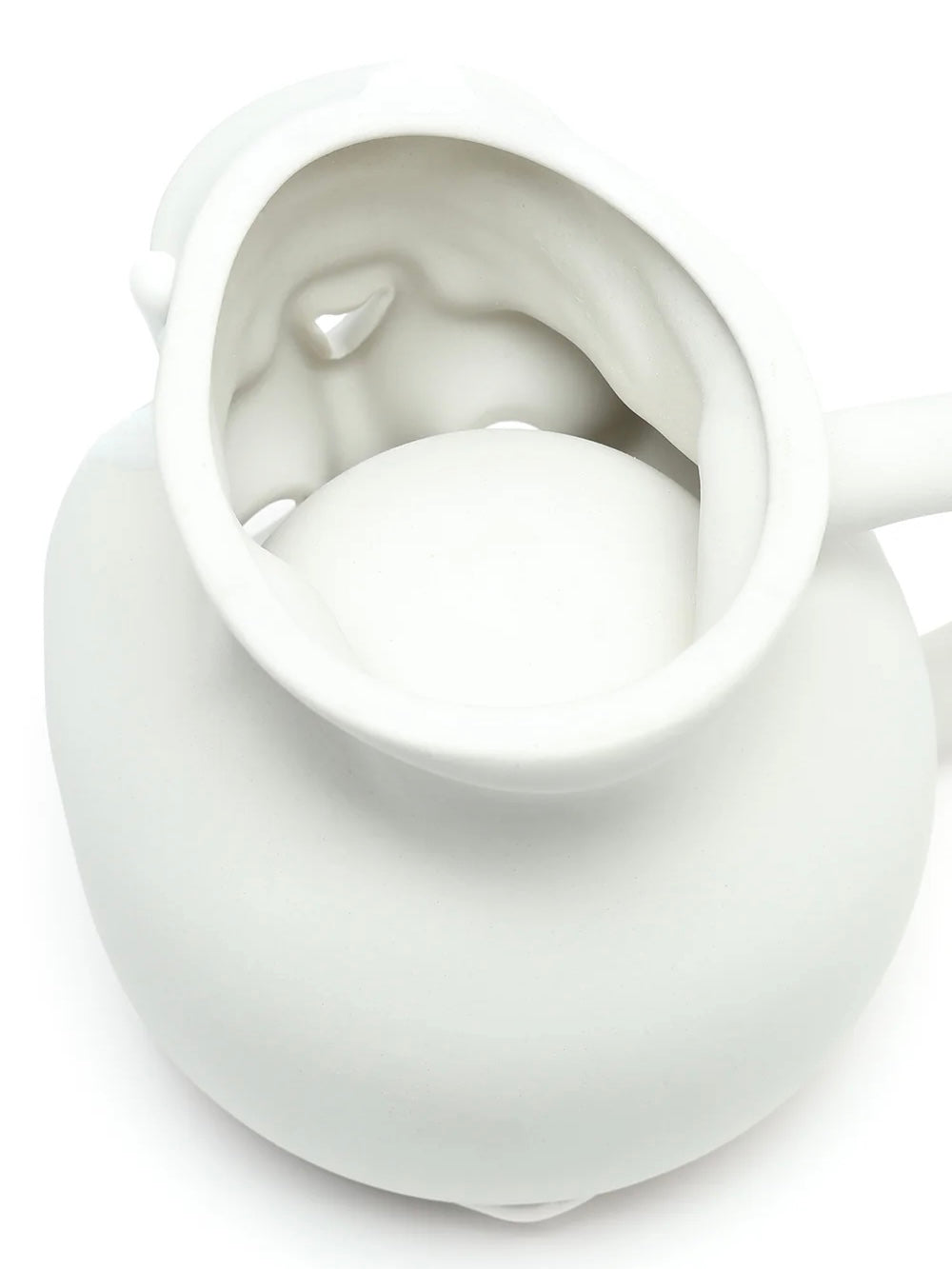 Attractions x 波佐見焼 - SKULL MUG - White