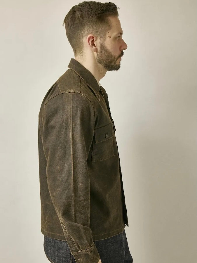 DOROMOLE SLUB YARN OPEN COLLAR NO LOOP SHIRTS
