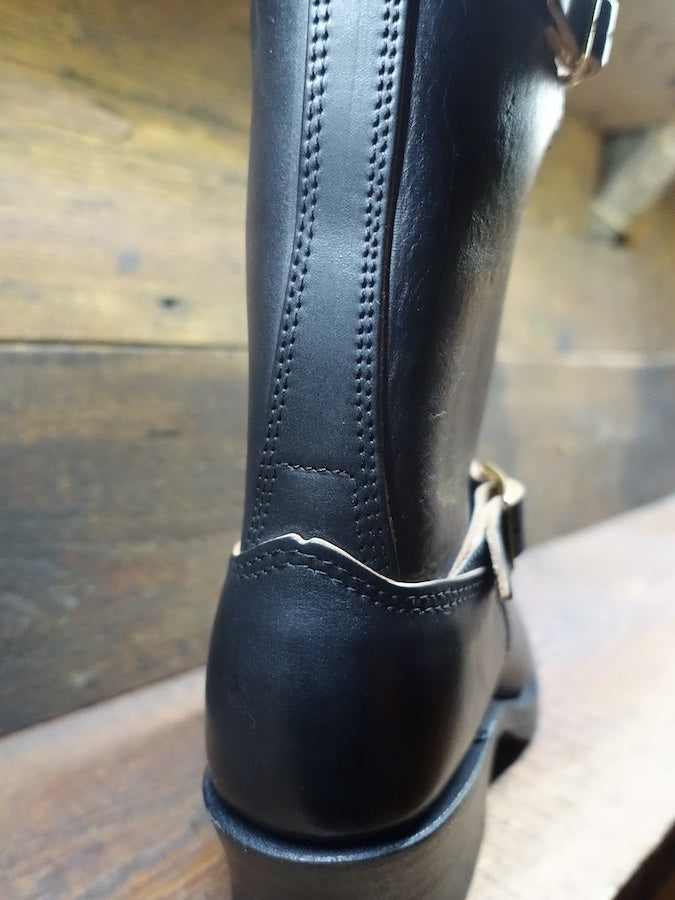 DC4 x KEYSTONE Special Collaboration - Horsebutt Engineer Boots -Brass Buckles